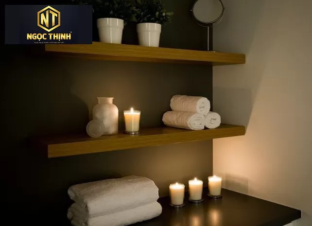 KỆ TREO TƯỜNG SPA / NAILS - KTT01